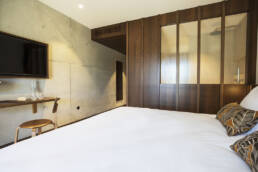 Chambre avec terrasse privée à l'hotel spa Son de Mar à Lecci