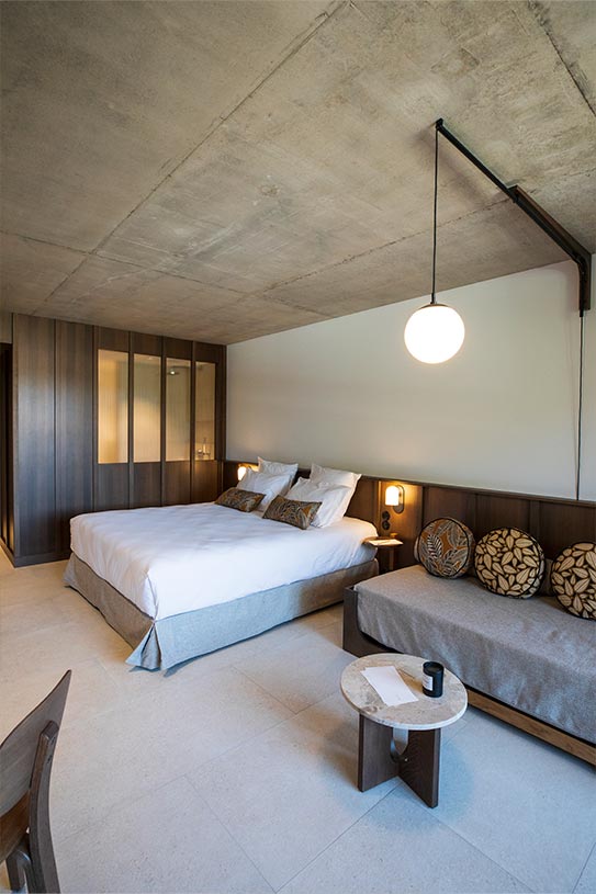 Chambres d'h&ocirc;tel sophistiqu&eacute;s et modernes &agrave; Lecci Corse du Sud