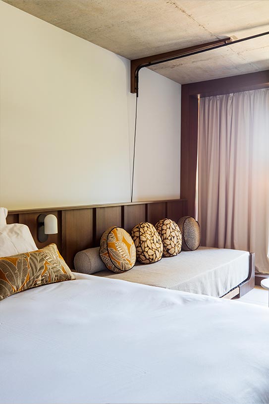 Chambres d'h&ocirc;tel sophistiqu&eacute;s et modernes &agrave; Lecci Corse du Sud