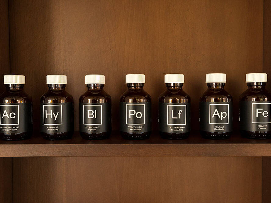 Spa à l'atmosphère bienveillante et douce sur la plage de l'hôtel de Porto Vecchio