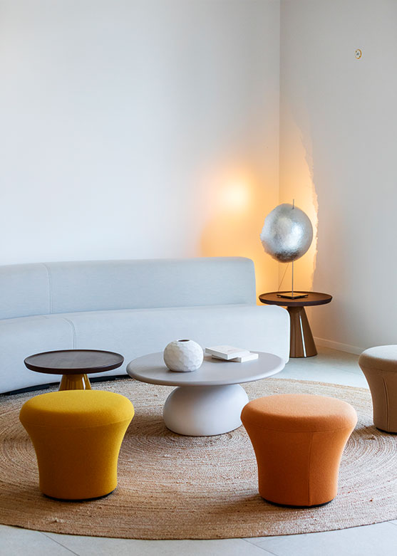 Salon design Hotel Luxe Porto-Vecchio