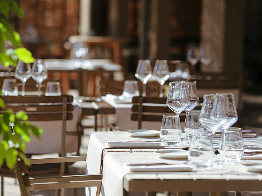 Restaurant bord de mer Porto-Vecchio