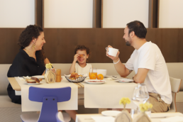 Petit déjeuner à l'hôtel restaurant bord de mer saint Cyprien Porto-Vecchio