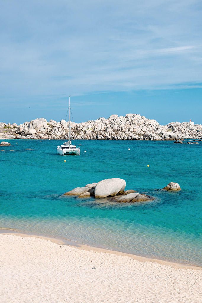 Bonifacio Sud Corse Plages proche de San Ciprianu