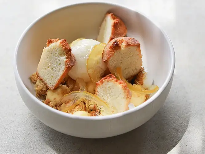 Bol gourmand au citron - Restaurant Saint Cyprien Porto-Vecchio