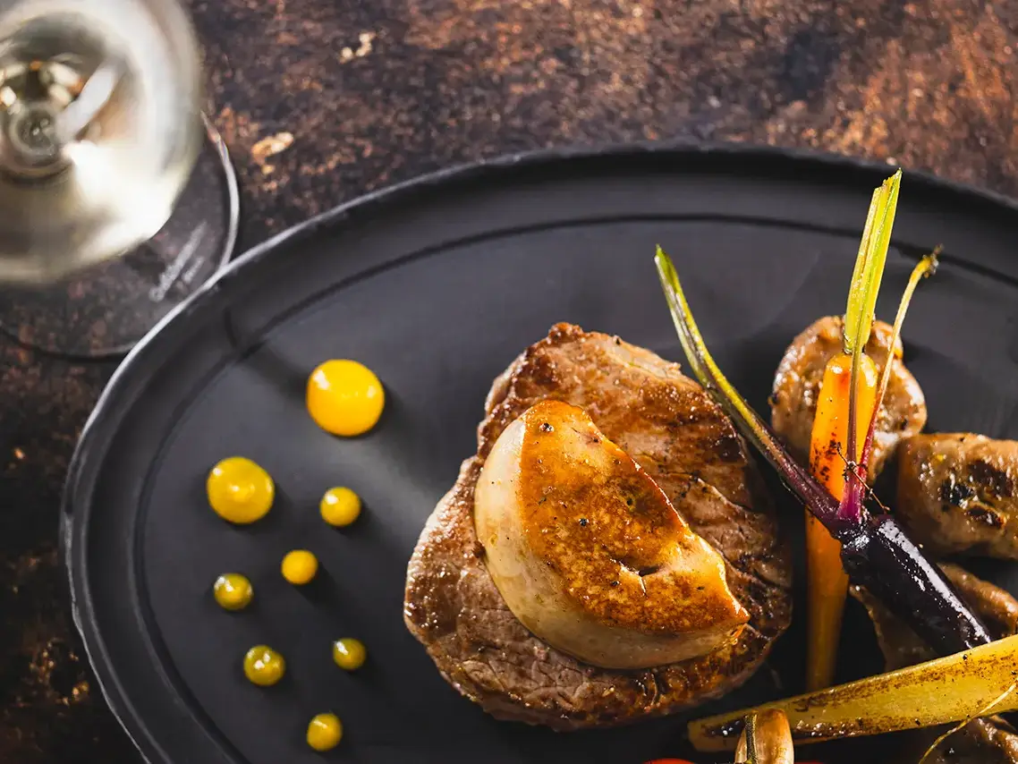Plat viande du restaurant Bistronomique San Ciprianu Porto-Vecchio