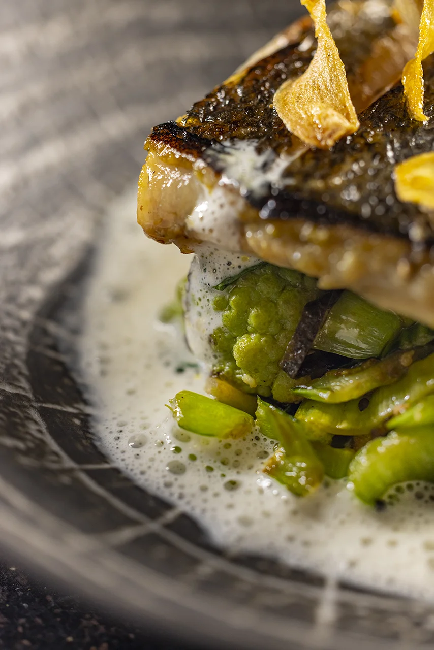 Plat poisson du restaurant Bistronomique San Ciprianu Porto-Vecchio