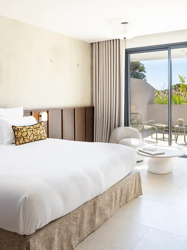 Chambre Club Terrasse de l'hôtel 4 étoiles à Porto-vecchio