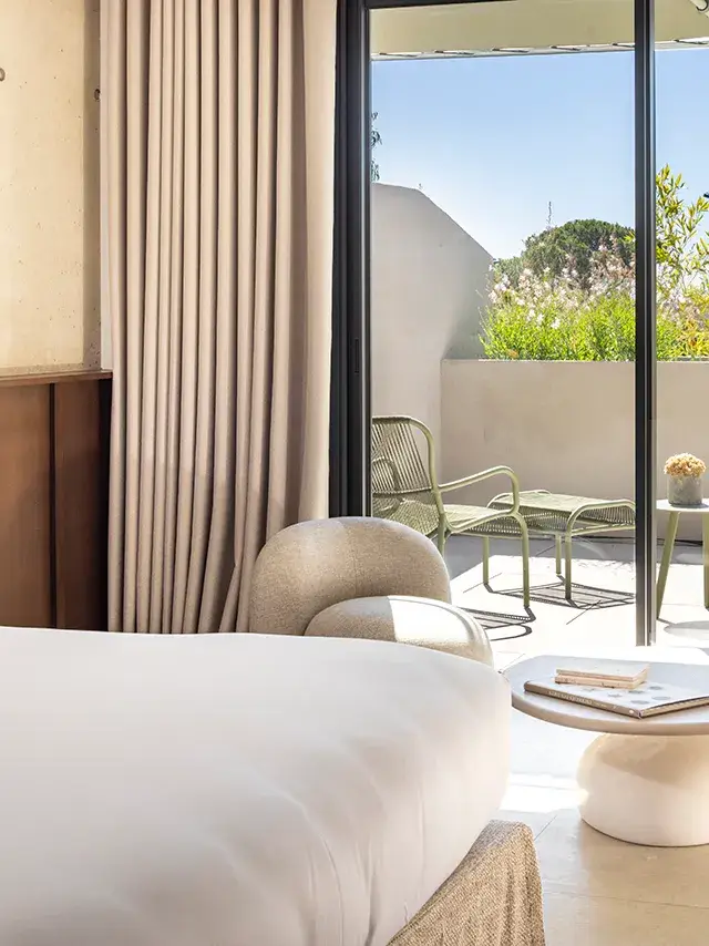 Chambre Club Terrasse de l'hôtel 4 étoiles à Porto-vecchio