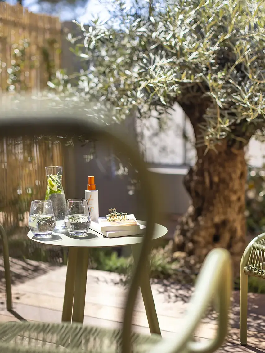 jardin de la Chambre Deluxe Jardin de l'hôtel 4 étoiles à Porto-vecchio