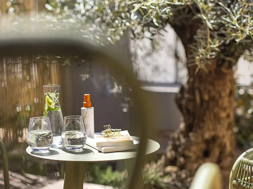 jardin de la Chambre Deluxe Jardin de l'hôtel 4 étoiles à Porto-vecchio
