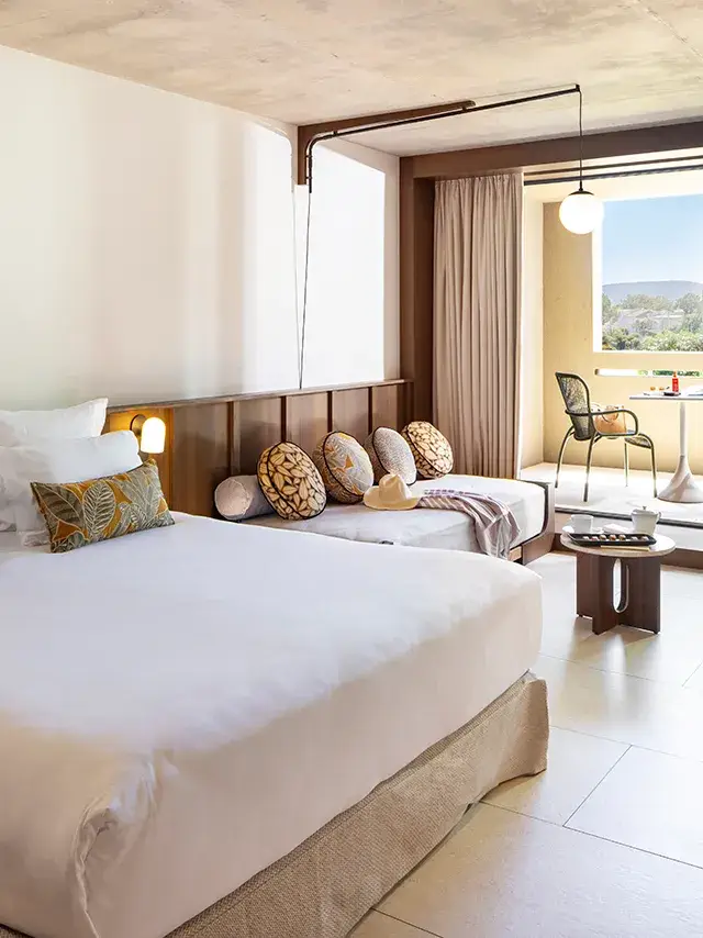 Chambre Deluxe Loggia de l'hôtel 4 étoiles à Porto-vecchio