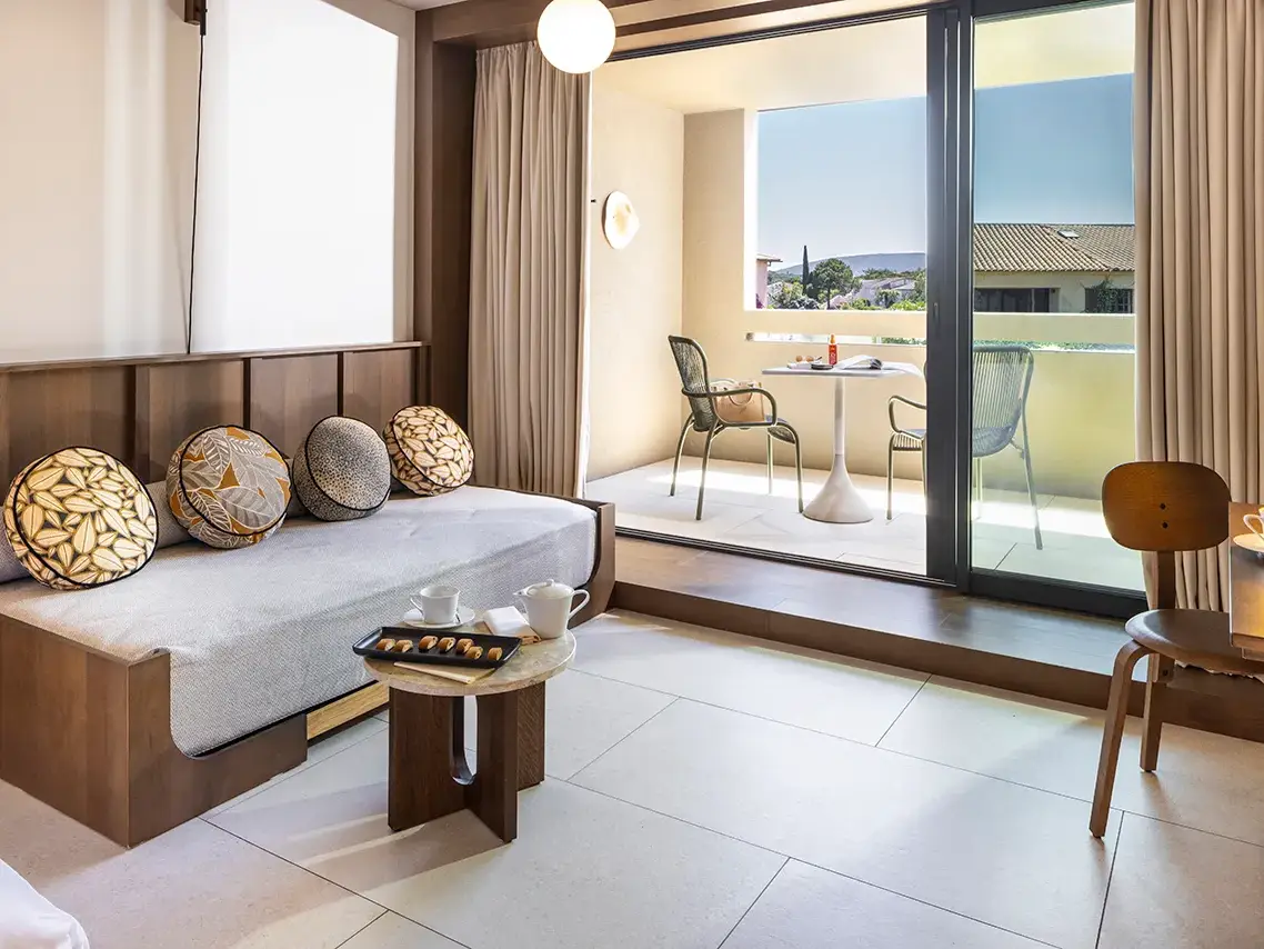 Chambre Deluxe Loggia de l'hôtel 4 étoiles à Porto-vecchio