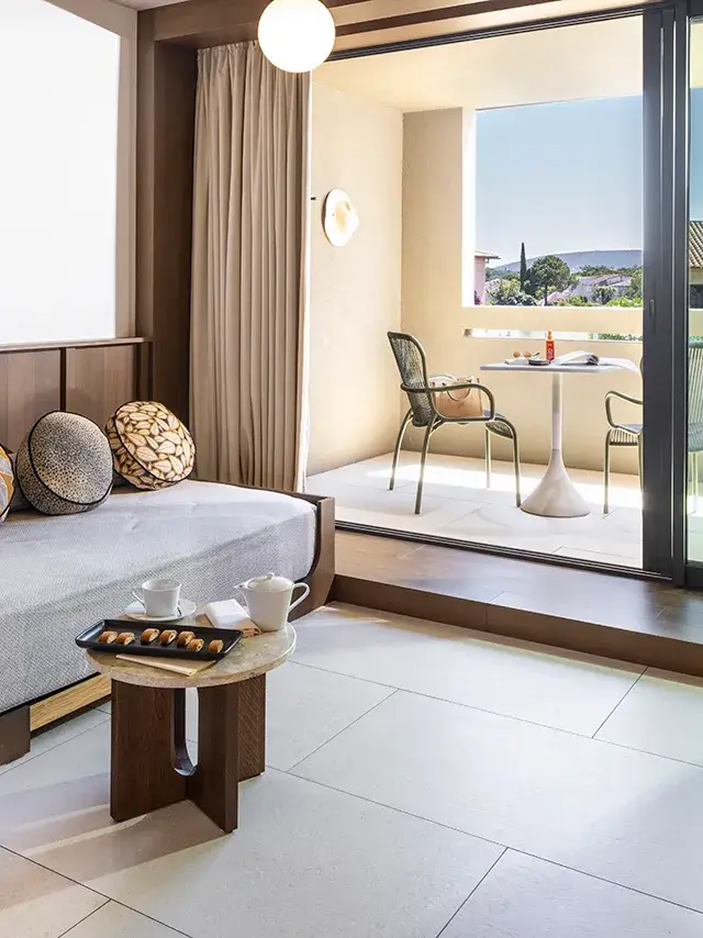 Chambre Deluxe Loggia de l'hôtel 4 étoiles à Porto-vecchio
