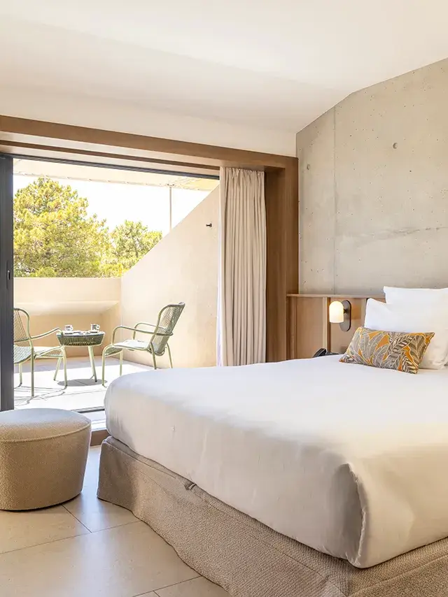 Chambre deluxe Terrasse de l'hôtel 4 étoiles à Porto-vecchio