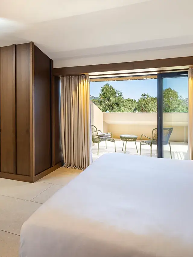 Chambre Supérieure de l'hôtel 4 étoiles à Porto-vecchio Sud Corse