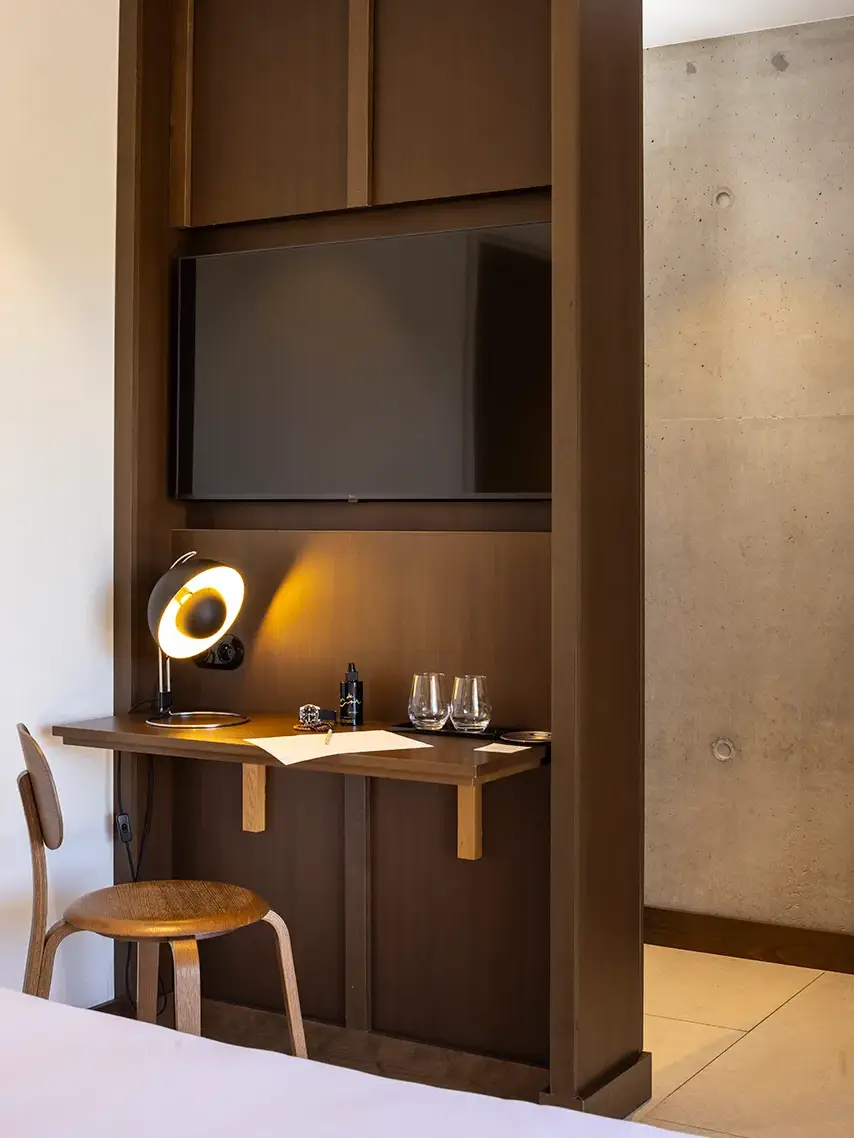 Bureau de la Chambre Supérieure de l'hôtel 4 étoiles à Porto-vecchio Sud Corse