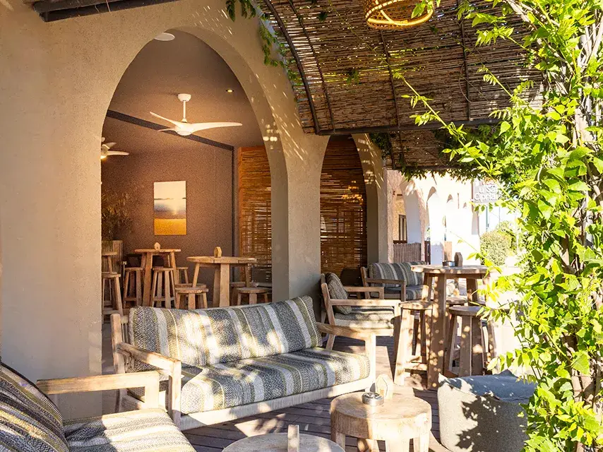 terrasse de La cave à vins Bar et Lounge San Ciprianu Porto-Vecchio