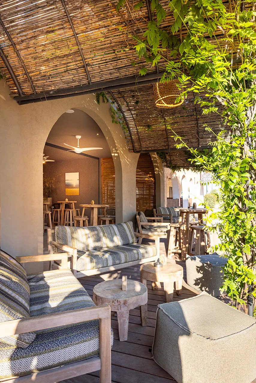 terrasse de La cave à vins Bar et Lounge San Ciprianu Porto-Vecchio