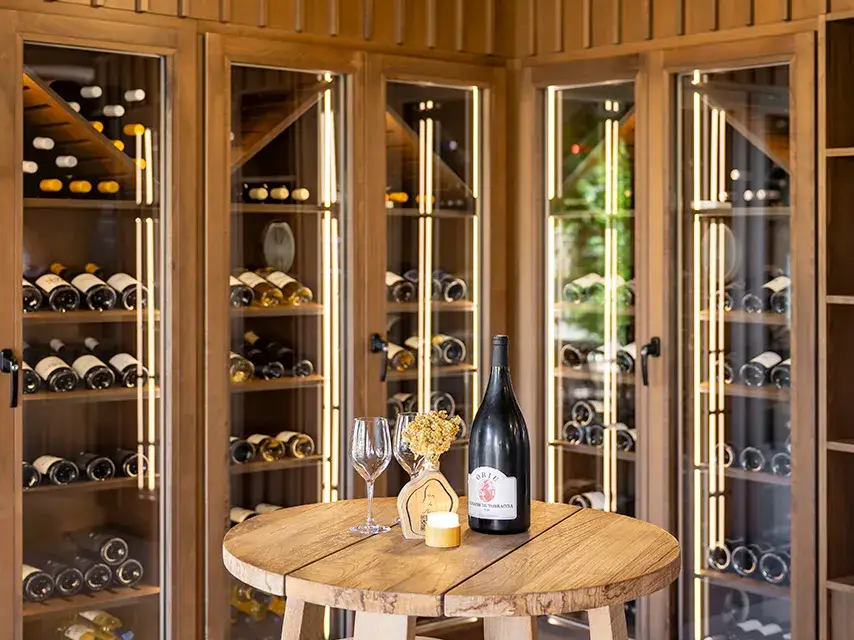 La cave à vins Bar et Lounge San Ciprianu Porto-Vecchio