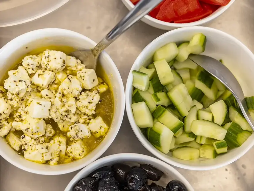 Petit déjeuner dans hôtel luxe Porto-Vecchio Sud Corse