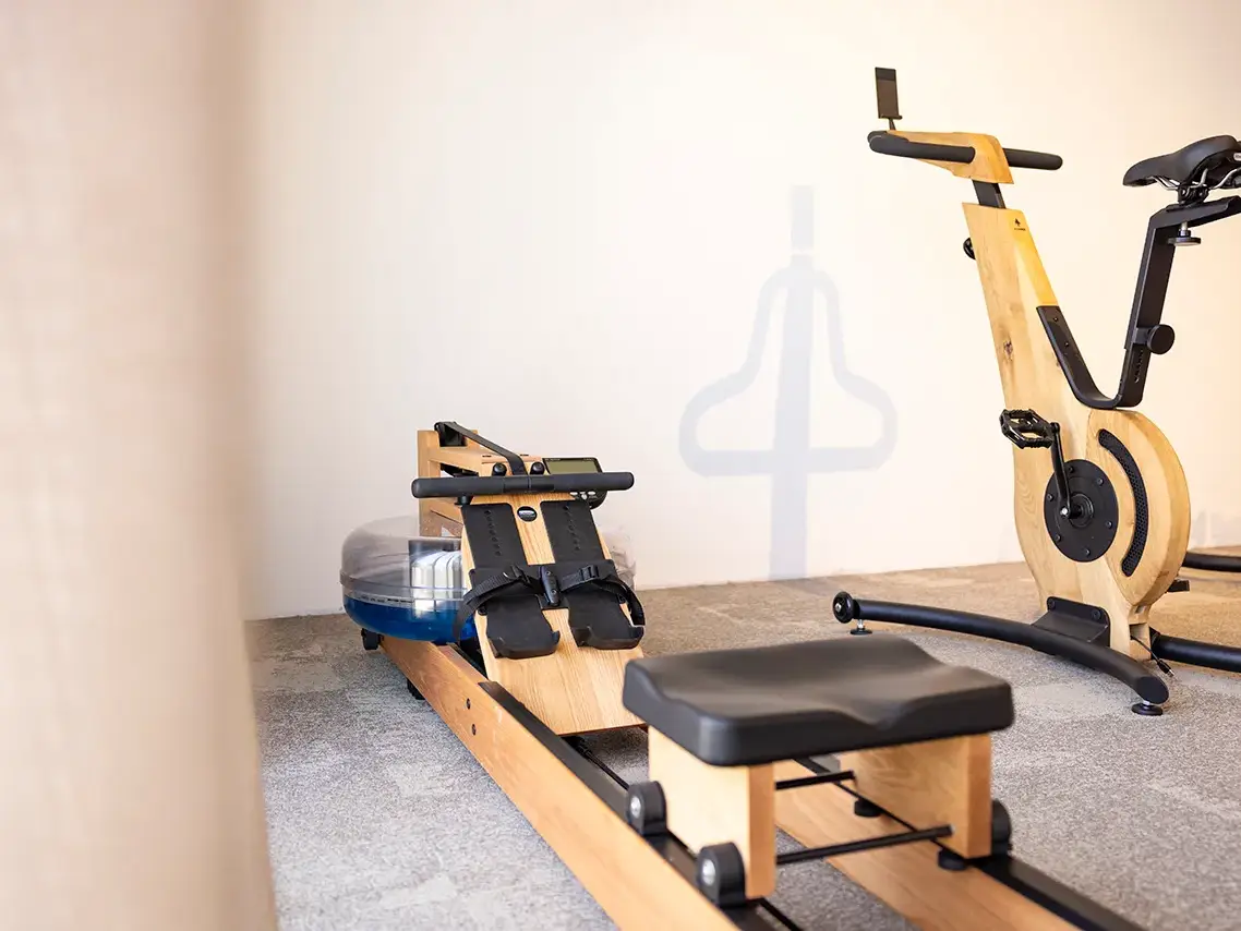 Machines de la Salle de Fitness à l'hôtel Spa à San Ciprianu - Porto-Vecchio