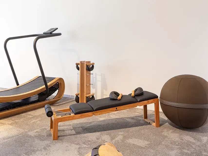 Salle de Fitness à l'hôtel Spa à San Ciprianu - Porto-Vecchio