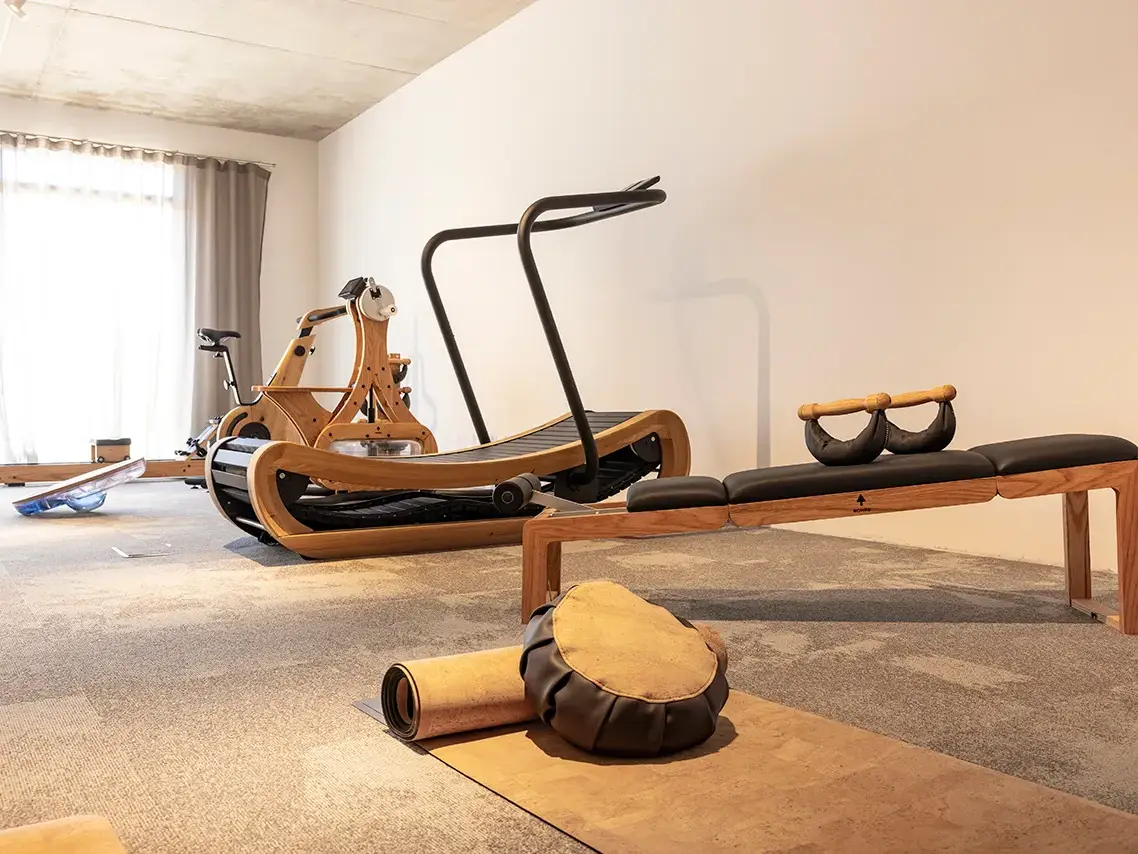 Salle de Fitness à l'hôtel Spa à San Ciprianu - Porto-Vecchio