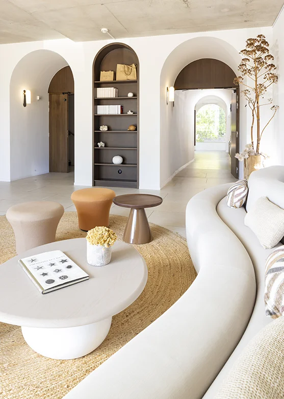 Salon design Hotel Luxe Porto-Vecchio