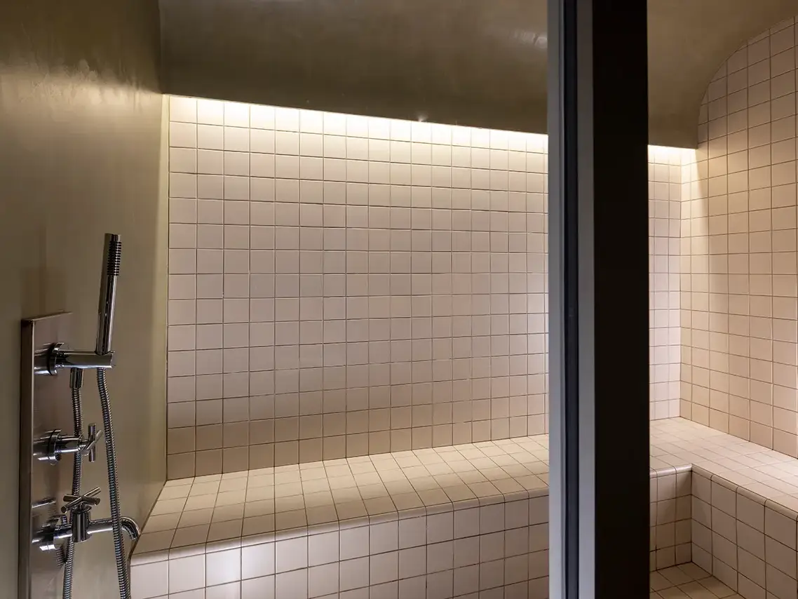 Hammam du spa à l'hôtel Spa à San Ciprianu - Porto-Vecchio